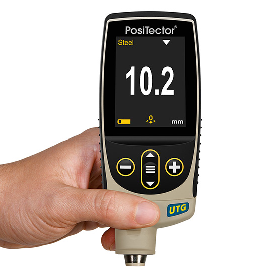 Ultrasonic metal thickness gauge